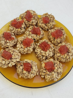 Una foto de Pepitas de tick tock avena y banana sin azúcar