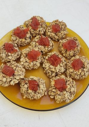 Una foto de Pepitas de tick tock avena y banana sin azúcar