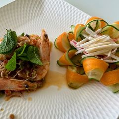 Spicy Lemongrass Salad with Prawns A picture of Spicy Lemongrass Salad with Prawns.