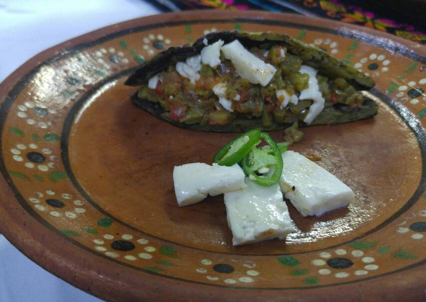 Nopales rellenos