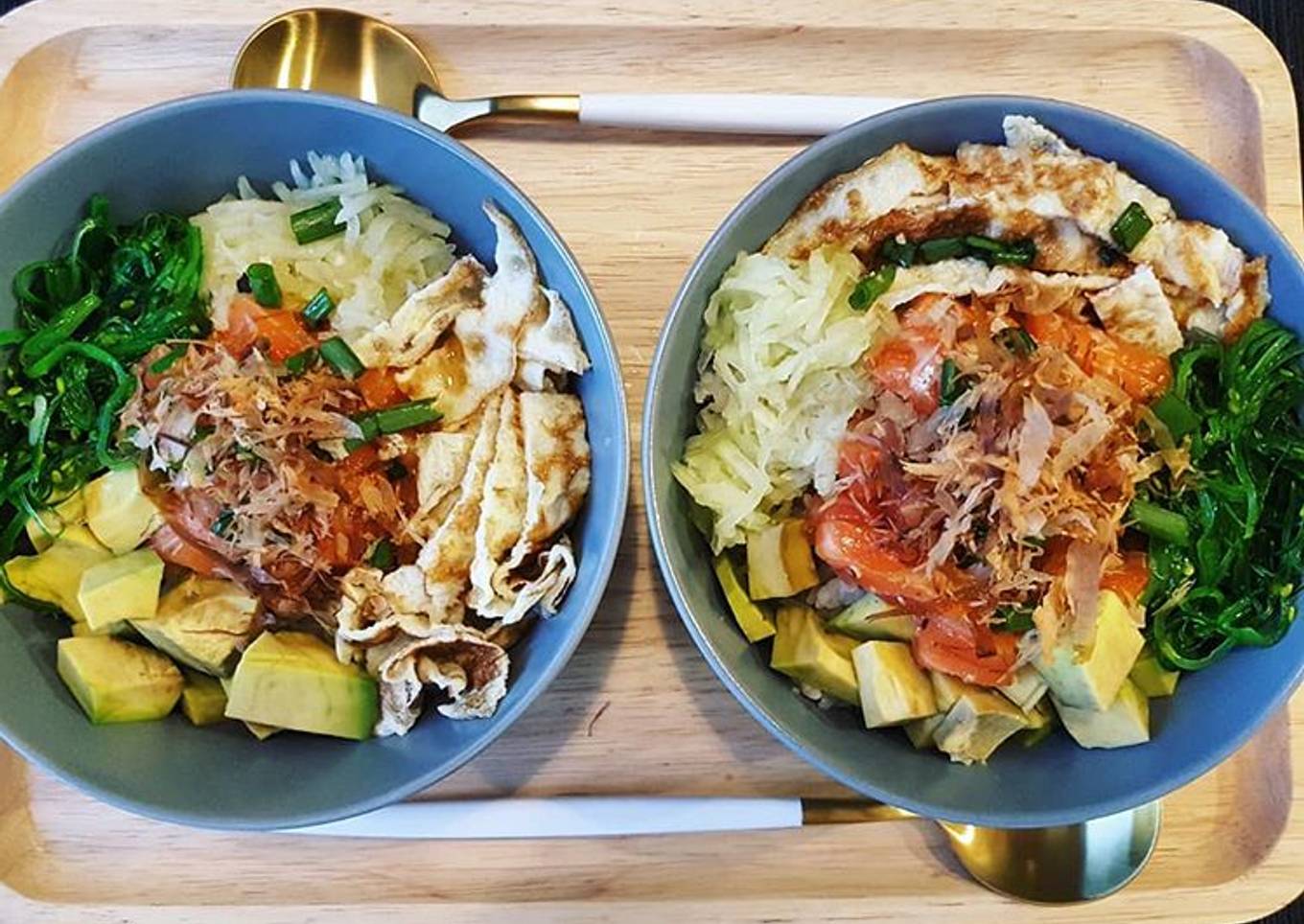 Easy Sashimi Poke bowl