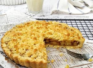 Foto resep Banana Crumble pie