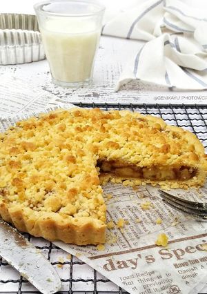 Foto resep Banana Crumble pie