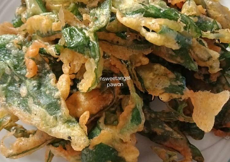 Tempura Kangkung kangkung crispy