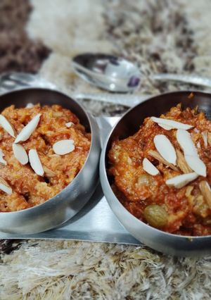 A picture of Gajar ka Halwa.