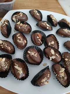 Foto resep Kurma Coklat isi Almond