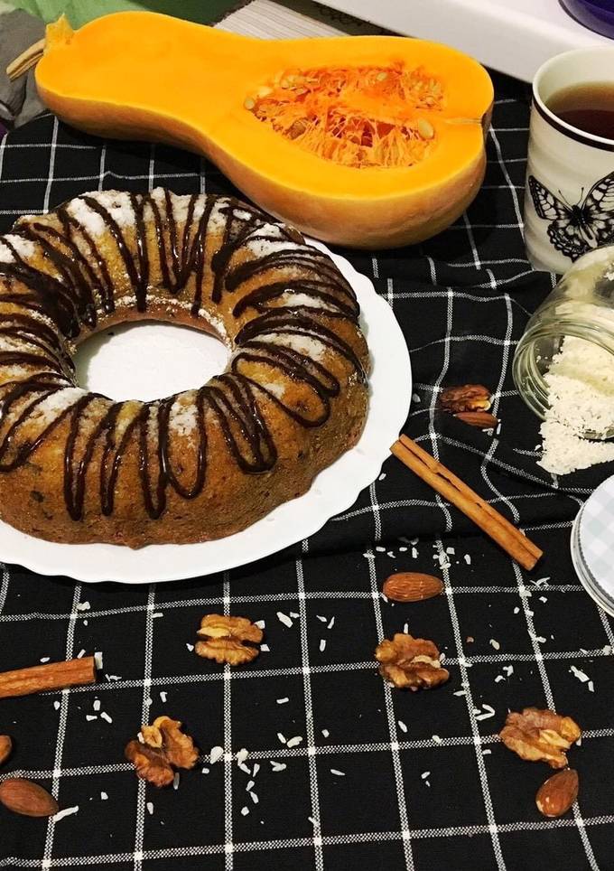 Кекс с гарбузом 🥧