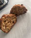 Muffins de banana y avena