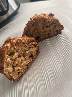 Una foto de Muffins de banana y avena
