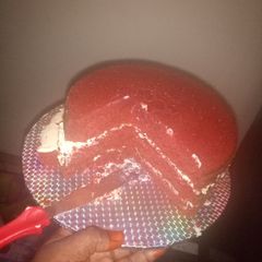 A picture of Red velvet cake.