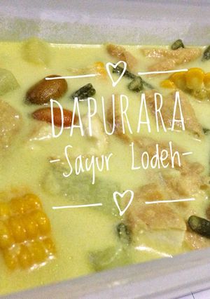 Foto resep Sayur Lodeh Simple Mantap