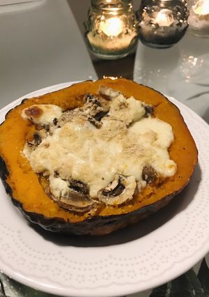Una foto de Zapallo cabutia relleno 🧡