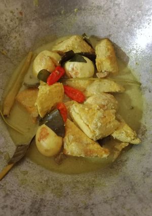 Foto resep Sayur Opor Tahu Telur