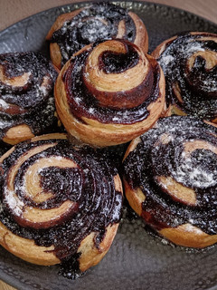 Kovászos leveles csiga recept fotója