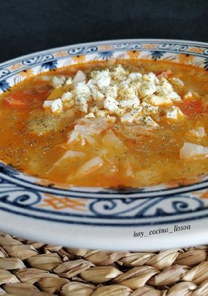 Una foto de Sopa de repollo