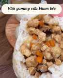 Bánh bao gà nấm nguyên cám 🐥🍄
