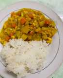 Ăn dặm: cơm cà ri tôm
