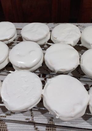 Una foto de Glaseado para alfajores