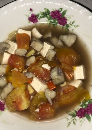 Foto resep Sup Dori Tomat Tahu