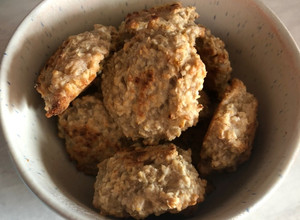 Una foto de Galletas de avena sin huevo