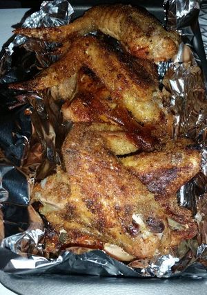 A picture of Garlic & Onion Chicken Wings.