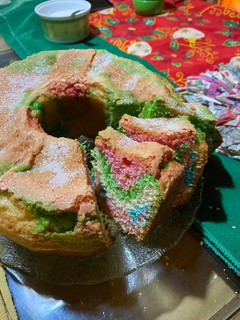 Una foto de Budín arcoíris 🌈