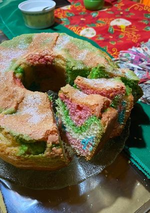 Una foto de Budín arcoíris 🌈