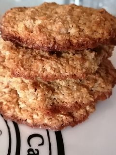 Una foto de Galletitas de avena y coco