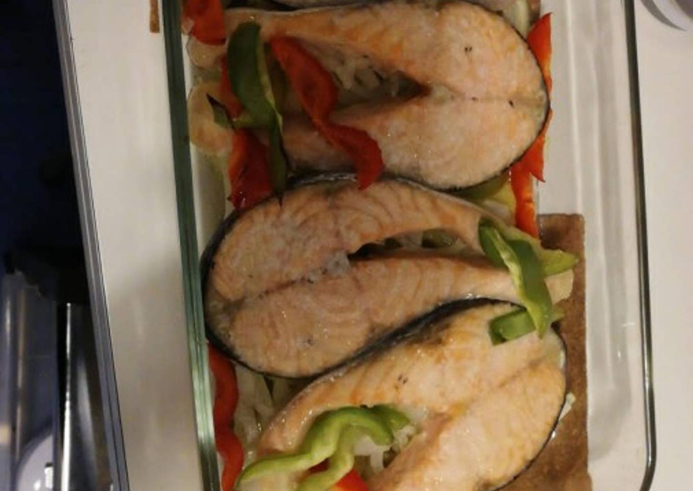 Salmón al horno