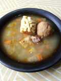 Sopa de Bolas de Verde