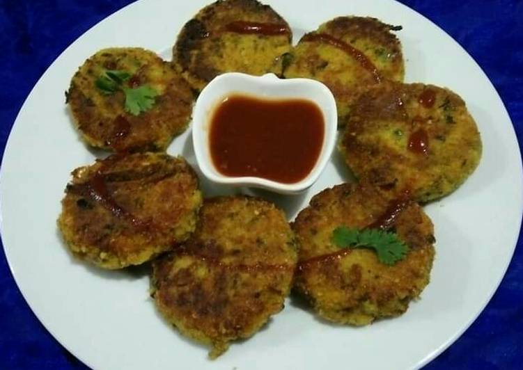 Step-by-Step Guide to Make Any-night-of-the-week Crispy Aloo Tikki😍😋