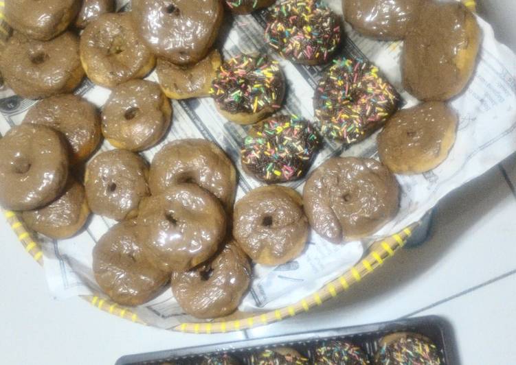 Donat kentang empuk tanpa telor