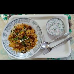 A picture of Paneer Biryani.