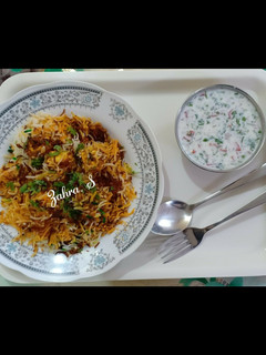 A picture of Paneer Biryani.