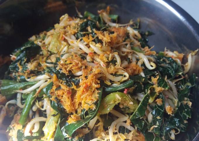 Anti Ribet, Bikin Tumis urap sayur Ny. Catur Wajib Dicoba