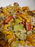 Salade de riz, simple et rapide