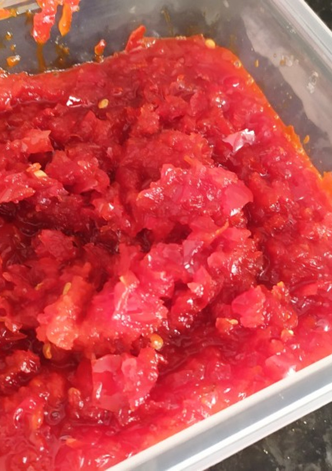 Una foto de Mermelada de Pimiento