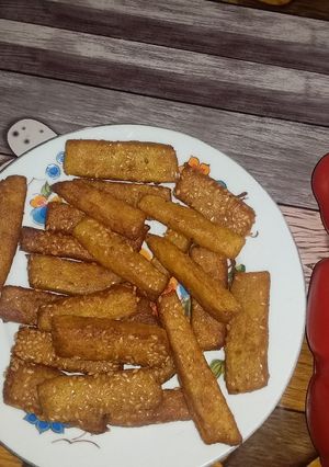 عکسی از دستور سیب زمینی سرخ پفکی