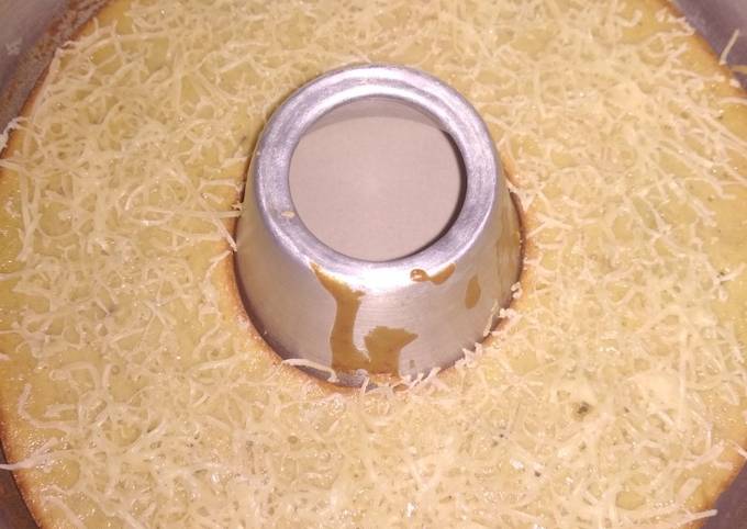 Bikin bolu pisang pake keju