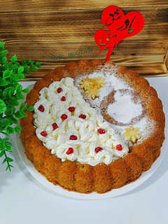 عکسی از دستور کیک سیب