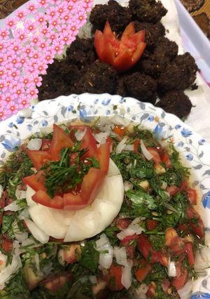 صورة لوصفة كباب صنعاني