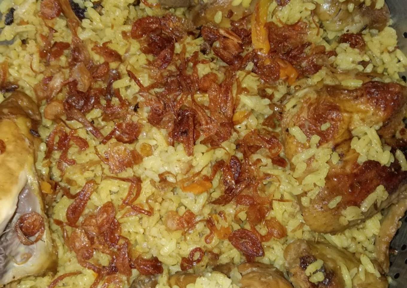 299.🥰.8.Chicken Pilaf Rice Uzbekistan Ala U3K