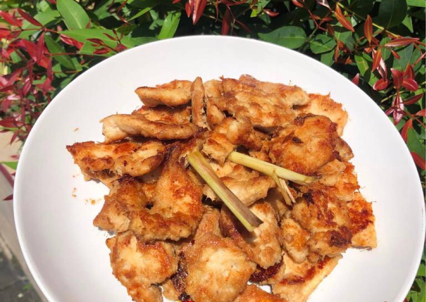 Vietnamese lemongrass chicken