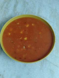 સ્વીટ કોર્ન ટોમેટો સૂપ (Sweet Corn Tomato Soup Recipe In Gujarati) રેસીપી મુખ્ય ફોટો