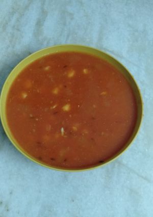 સ્વીટ કોર્ન ટોમેટો સૂપ (Sweet Corn Tomato Soup Recipe In Gujarati) રેસીપી મુખ્ય ફોટો