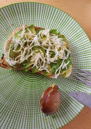 A picture of Avocado breakfast.