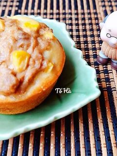 Hình của món MUFFIN mặn vị CÁ ngừ.