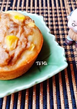 Hình của món MUFFIN mặn vị CÁ ngừ.