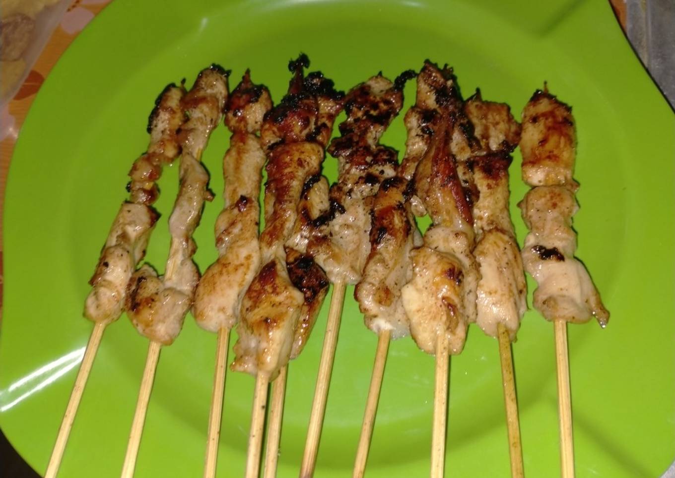 Sate Ayam Teriyaki