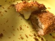 A picture of fried bread cheese